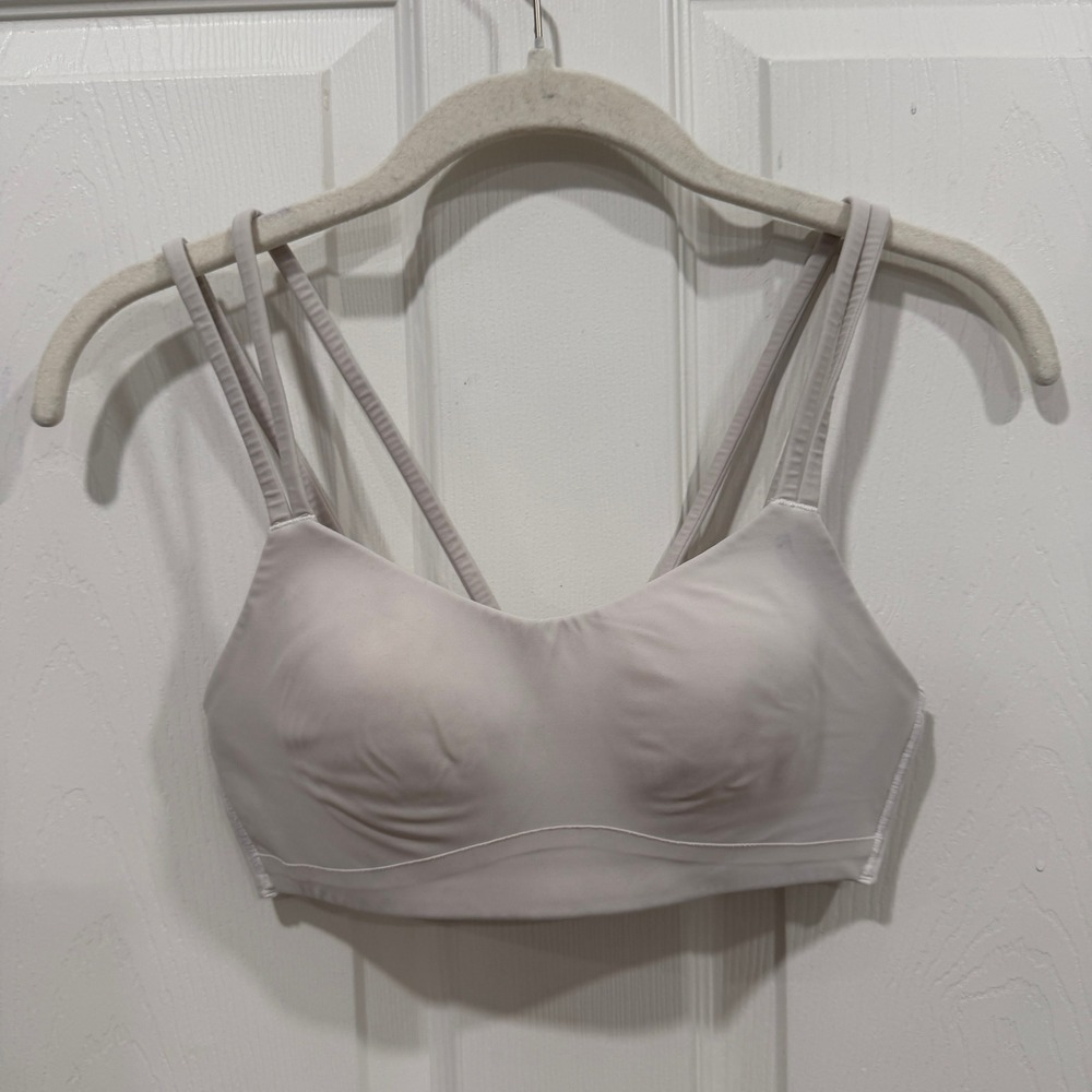 Lululemon‎ Align Tank Strappy Back Light Pink Sports Bra Women's Size Unknown